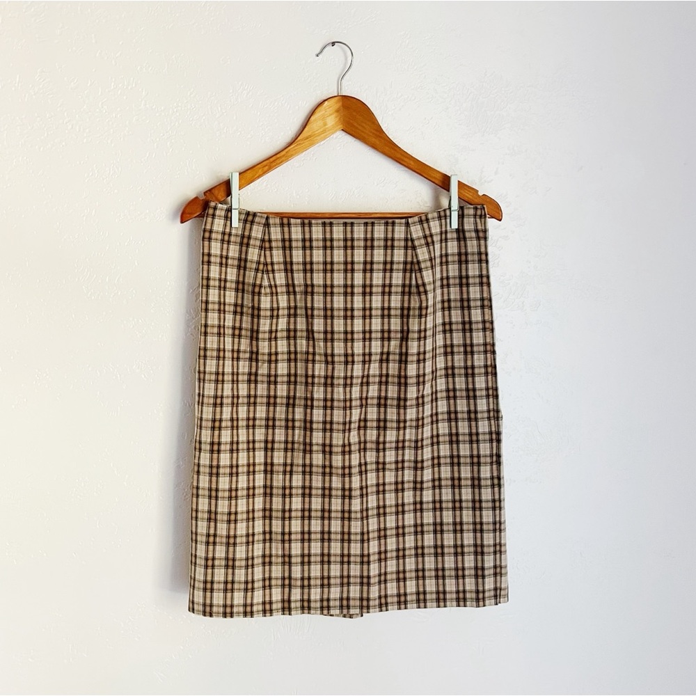 Vintage 90s Plaid Skirt